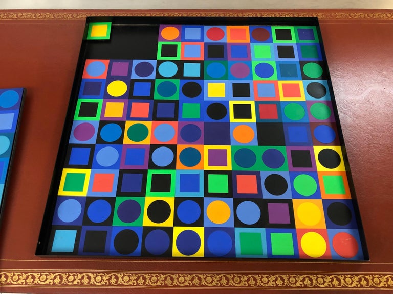 Vasarely Planetary Folklore Participation No 1 Op Art Puzzle, 1969 For Sale  at 1stDibs | vasarely puzzle, puzzle vasarely