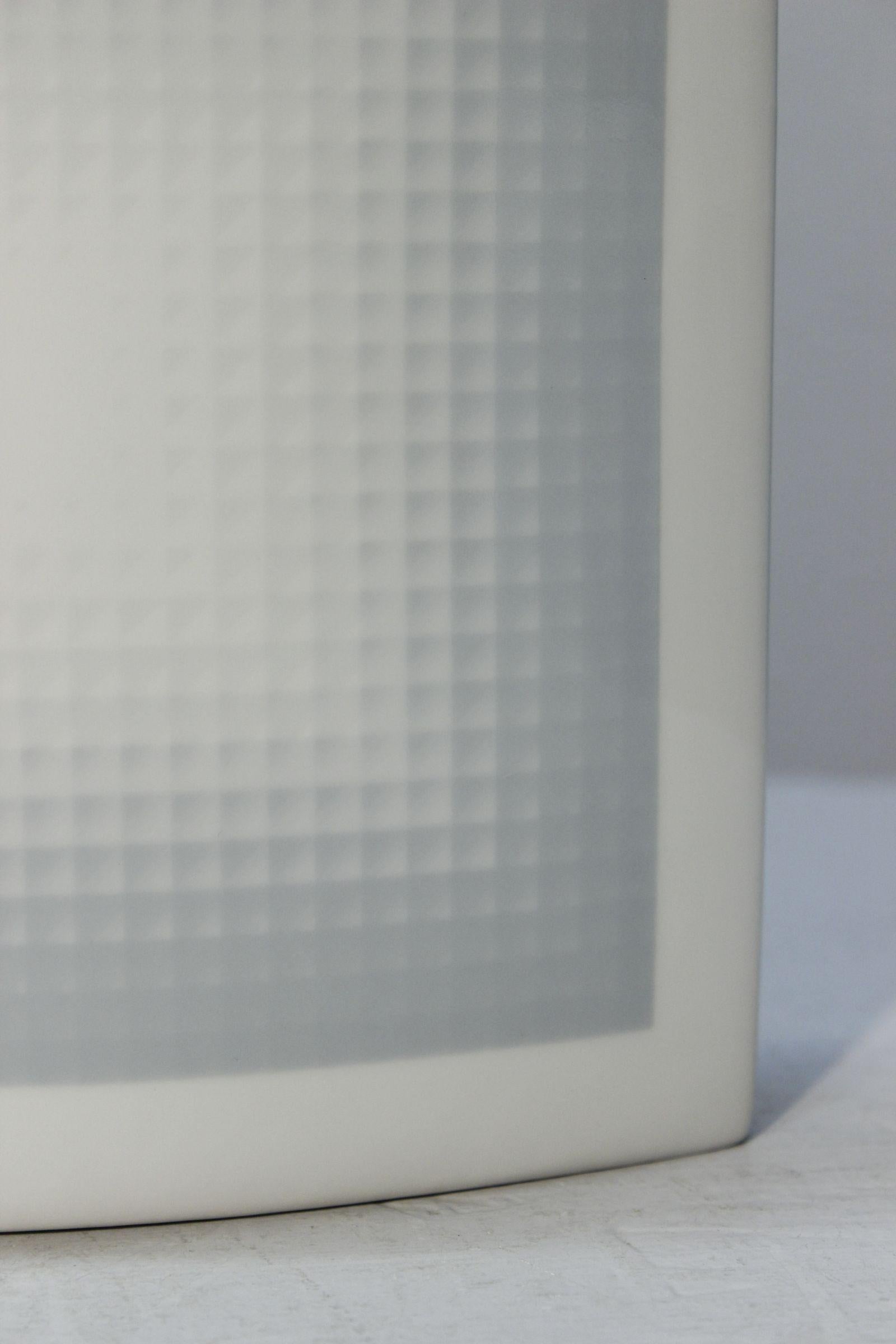 Tedesco Vaso in porcellana Vasarely x Rosenthal 