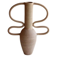 Vase 0024 Grès Roux Chamotté by Marta Dervin