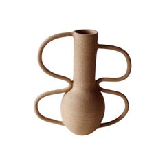 Vase 0025 Grès Roux Chamotté by Marta Dervin