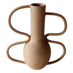 Vase 0025 Grès Roux Chamotté by Marta Dervin