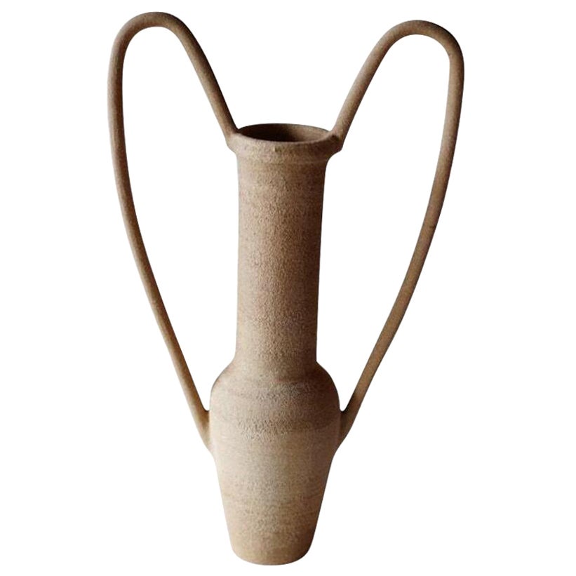 Vase 0026-2 Grès Roux Chamotté by Marta Dervin