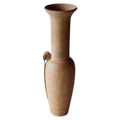 Vase 0026 Grès Roux Chamotté by Marta Dervin