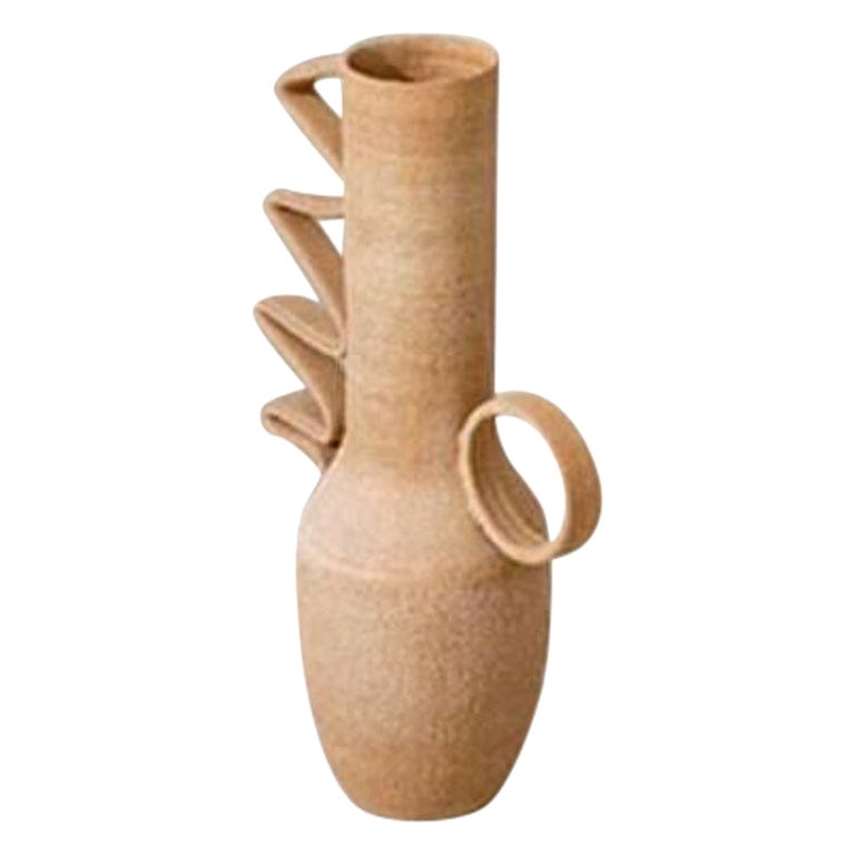 Vase 0027 Grès Roux Chamotté by Marta Dervin