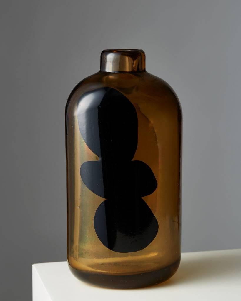 Mid-Century Modern Vase A Macchie Designed by Fulvio Bianconi for Venini, Italy, 1950s