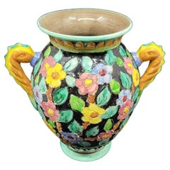Vintage Vase Cerart Monaco en ceramique Française 1960 Côte d'Azur French Riviera