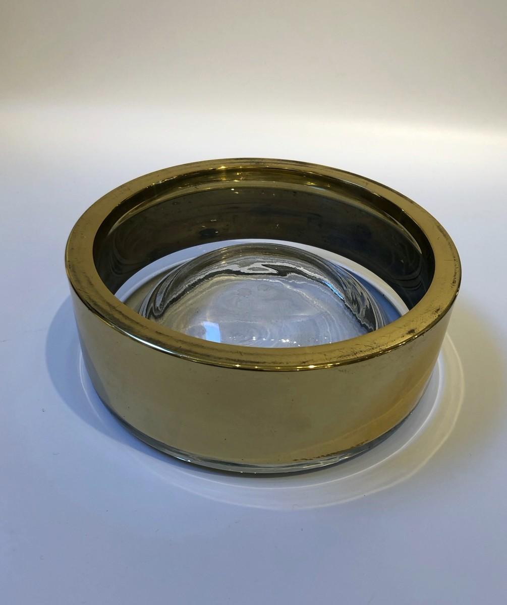 Mid-Century Modern Vase and Ashtray by Carlo Nason for Mazzega, 1976 For Sale
