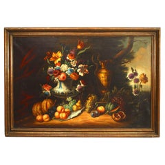 Vase and Fruit Still Life