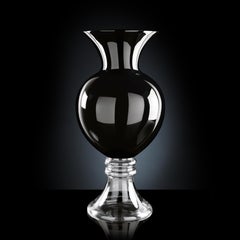 Vase Ann Black, in Glass, Italy