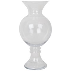 Vase Ann Clear, in Glass, Italy