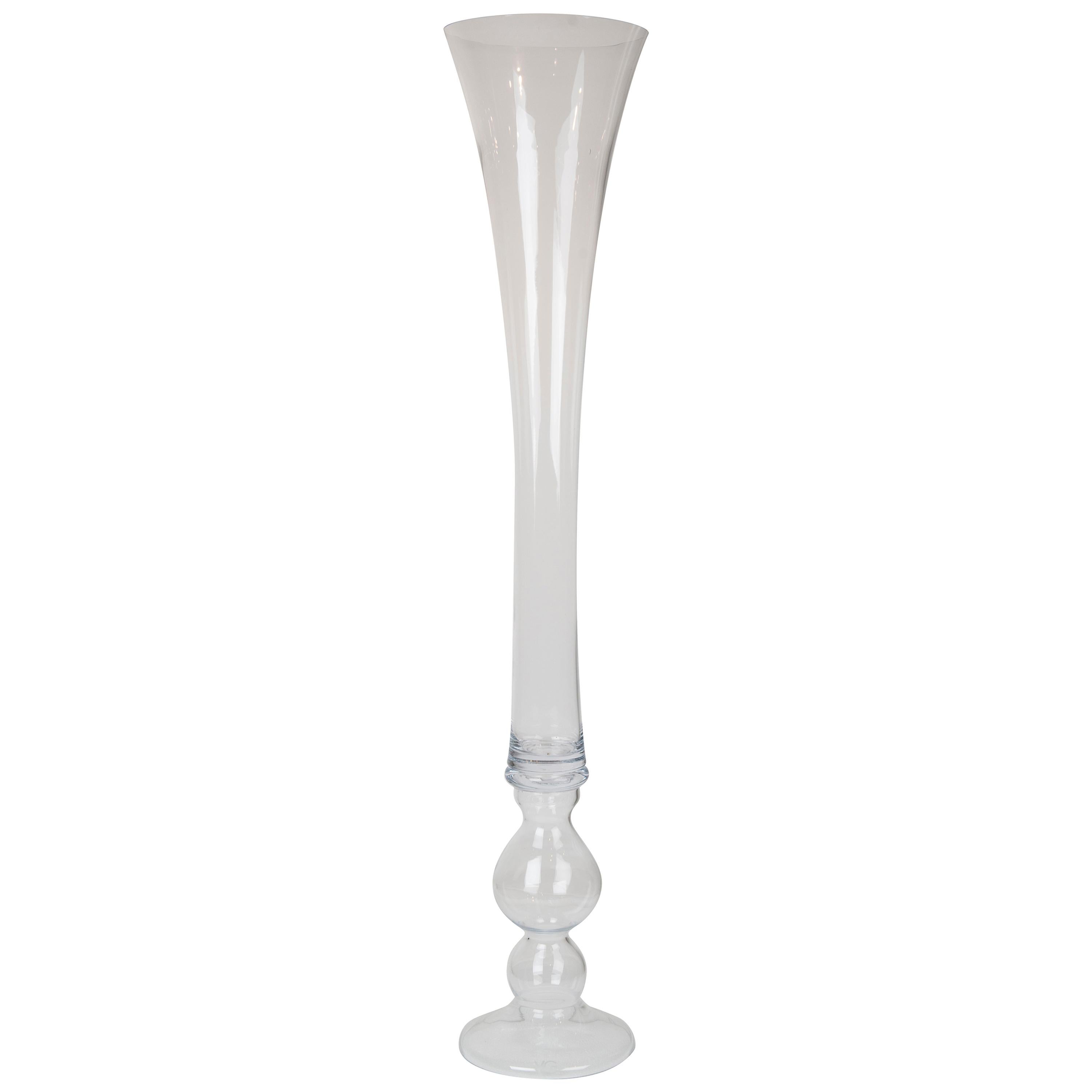 Vase Annalisa, couleur claire, en verre, Italie en vente