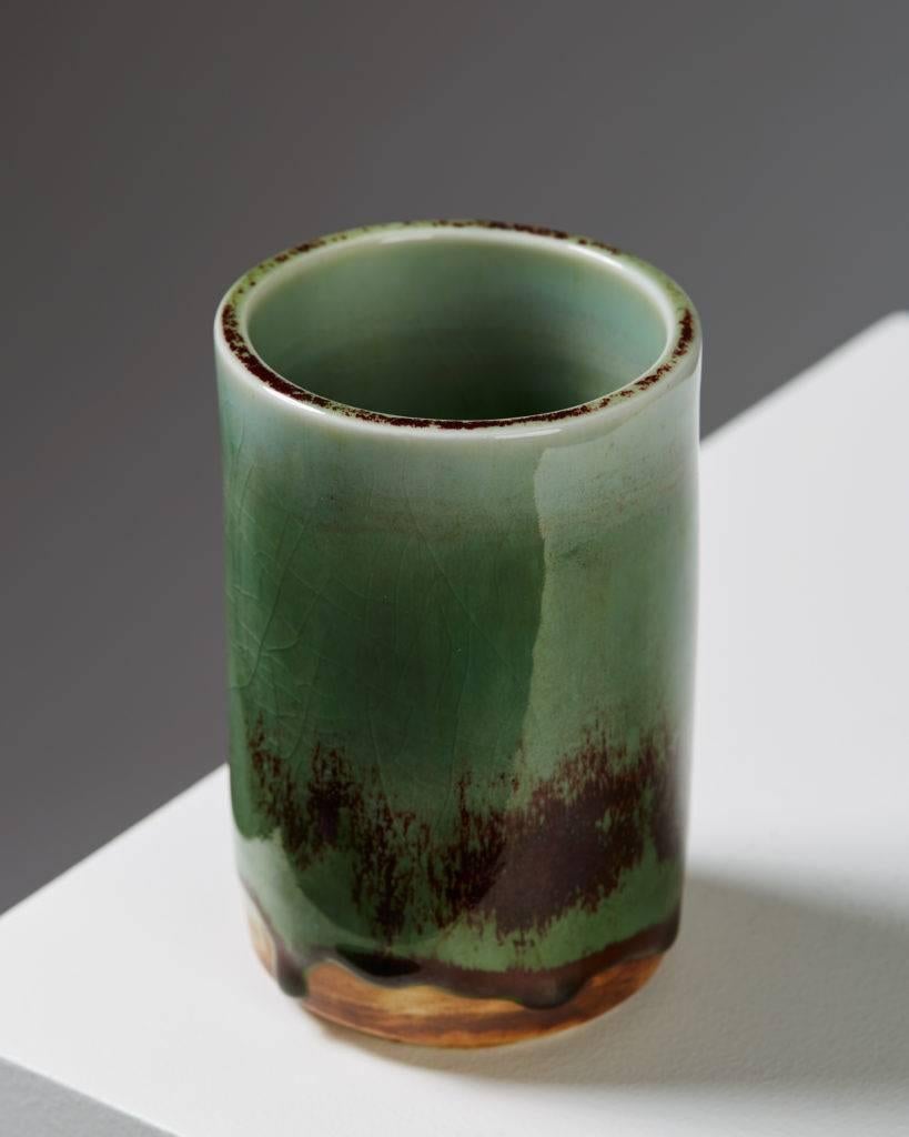 Scandinavian Modern Vase, Anonymous for Arabia, Finland, 1950s