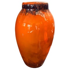 Vase (Applications in silver) (French),  Style: Jugendstil, Art Nouveau, Liberty