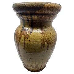 Vase Atelier Primavera au Printemps  en grès céramique Francais Art déco XXe