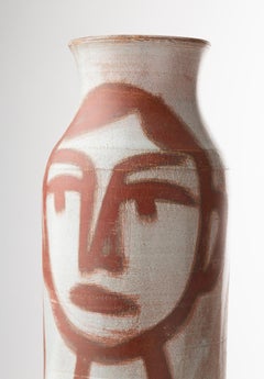 Vase aux visages von Robert Picault