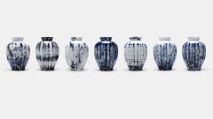 Vase Big, by Marcel Wanders, Delft Blue Hand-Painted, 2006, Unique #100039/6