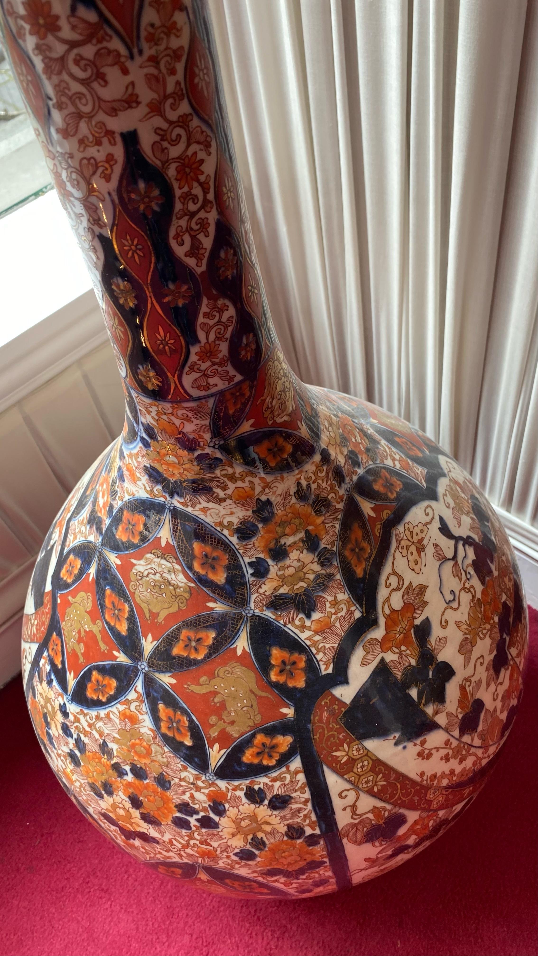 Japanese Vase bouteille d'époque Edo