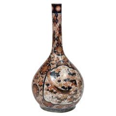 Vase bouteille d'époque Edo