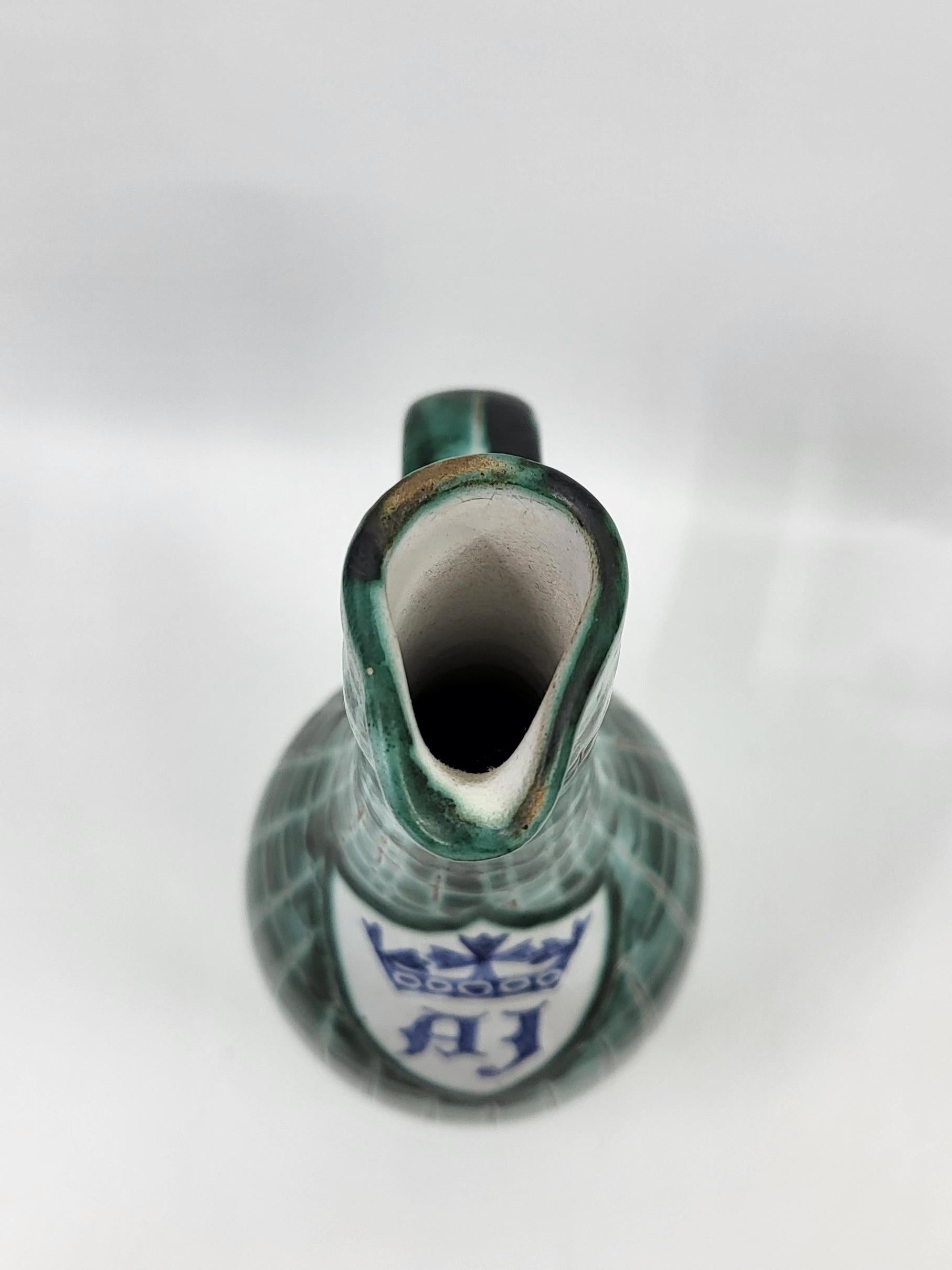 Bouteille Robert Picault en céramique Francaise Vallauris Côte-d'Azur 1950 en vente 1
