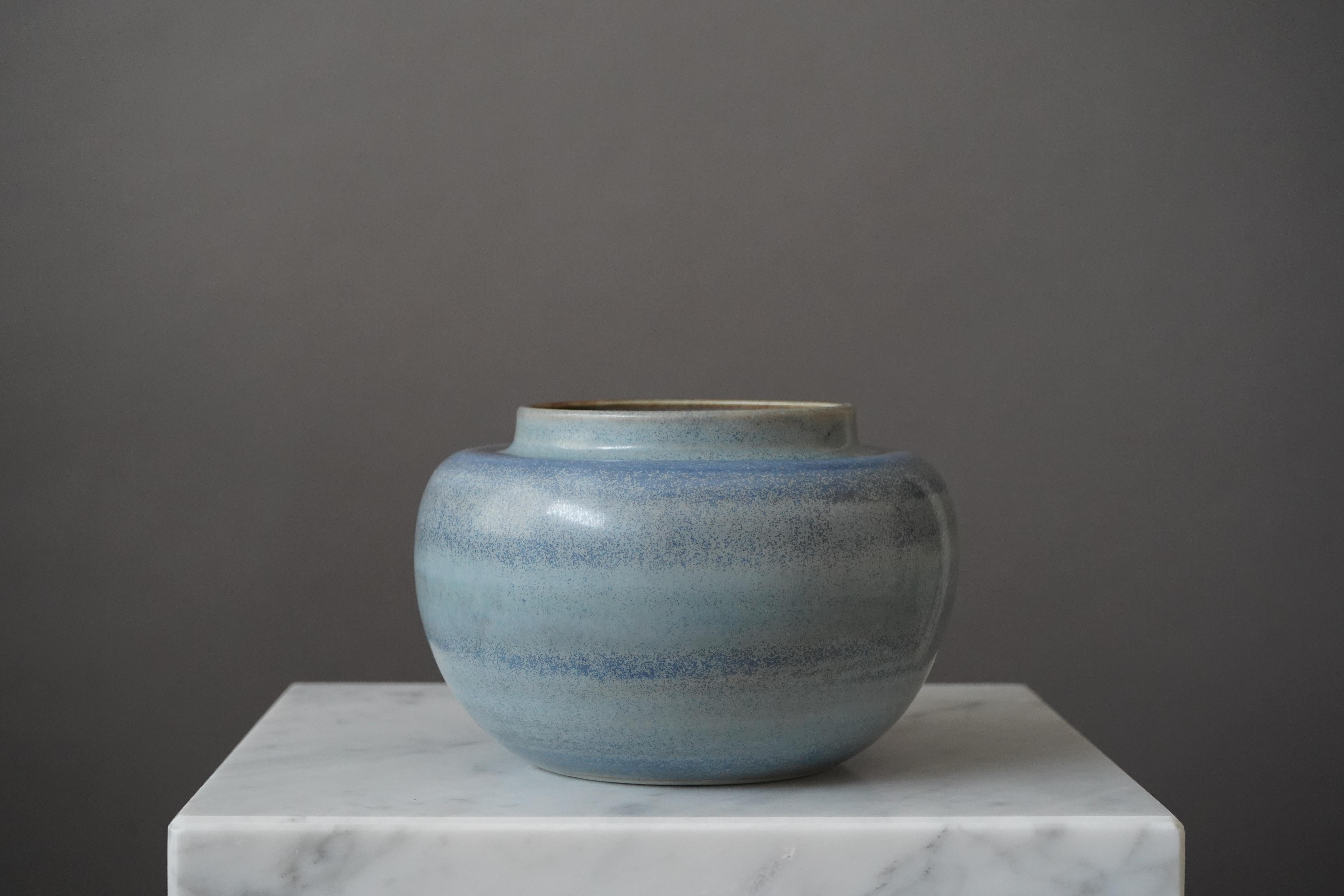 20th Century Vase / Bowl by Gertrud Lönegren, Rörstrand, Sweden, 1930s For Sale