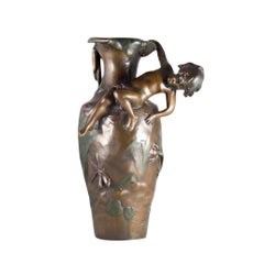 Vase Bronze Art Nouveau