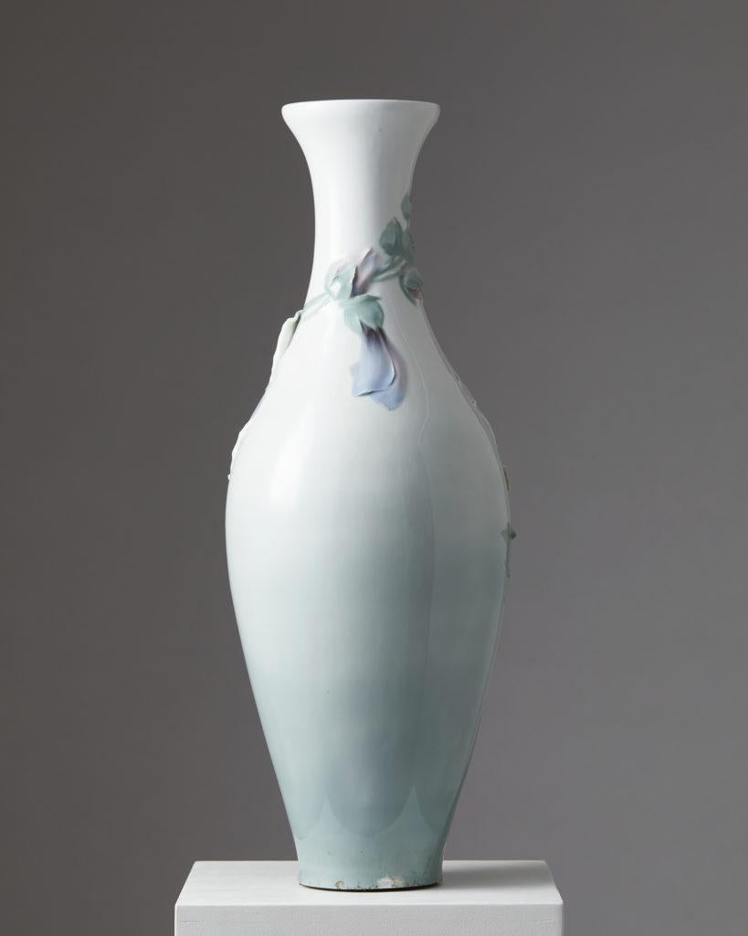 Mid-Century Modern Vase by Algot Eriksson for Rörstrand, Sweden, 1900s For Sale
