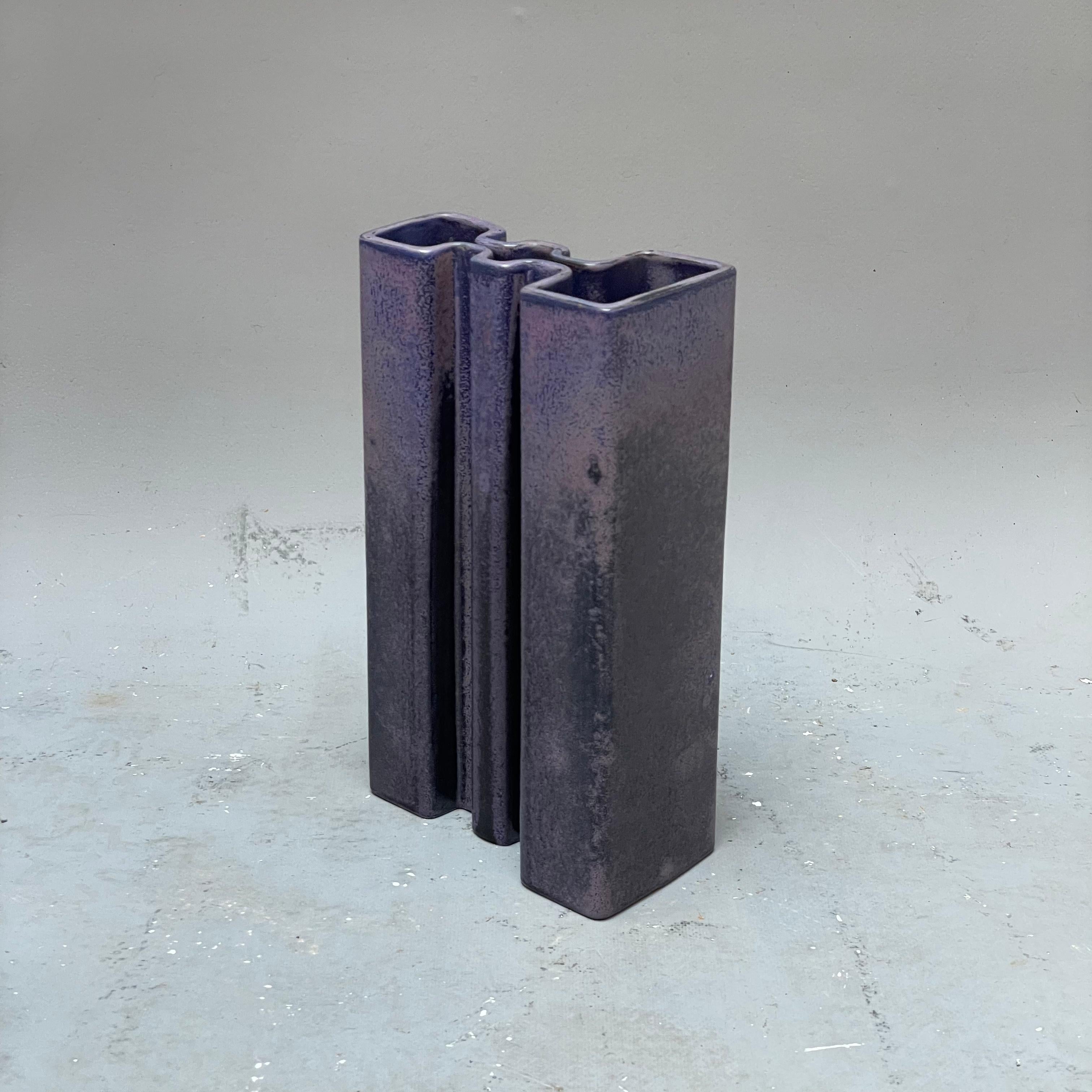 Vase by Angelo Mangiarotti, Fratelli Brambilla For Sale 2