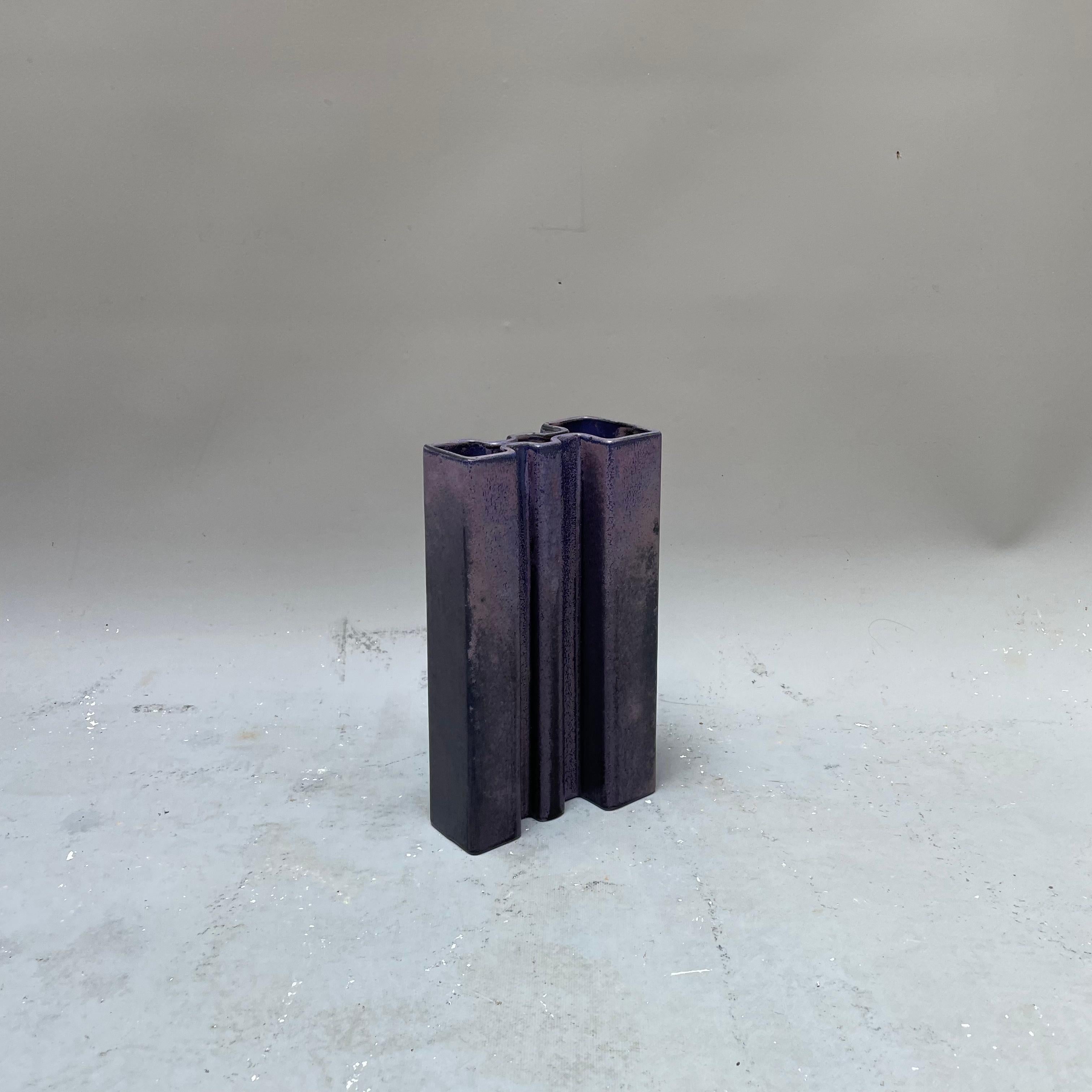 Modern Vase by Angelo Mangiarotti, Fratelli Brambilla For Sale