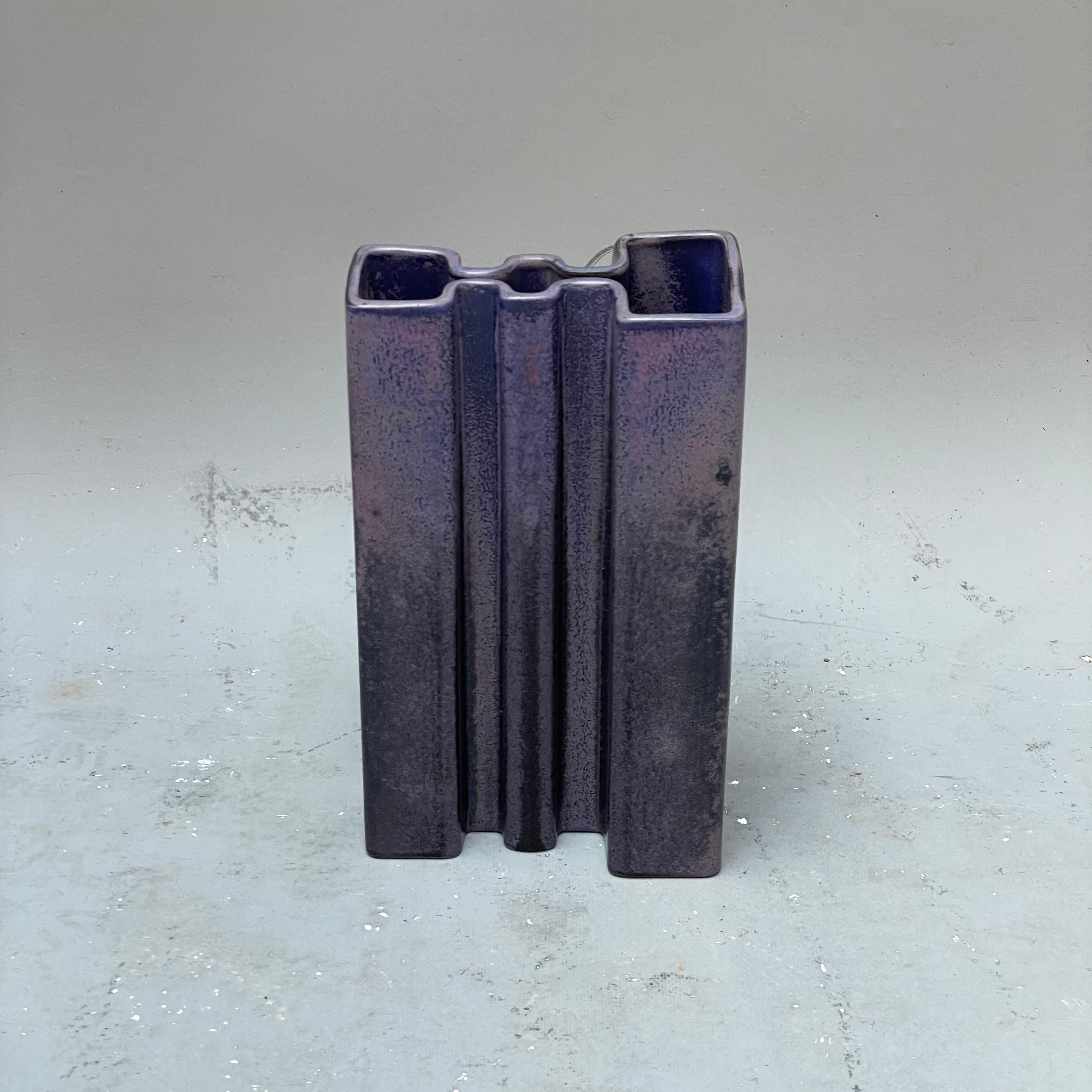 Ceramic Vase by Angelo Mangiarotti, Fratelli Brambilla For Sale