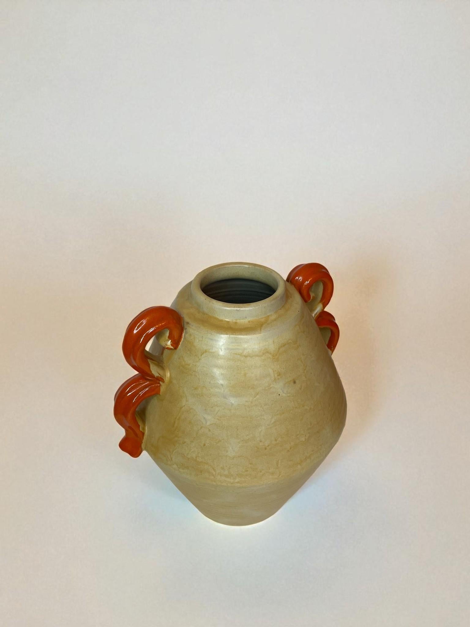 Vase d'Anna-Lisa Thomson pour Upsala Ekeby, Suède, 1935 Bon état - En vente à Stockholm, SE