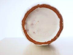 Off white Floor Vase by Anna-Lisa Thomson for Upsala-Ekeby, Sweden. 1940's.