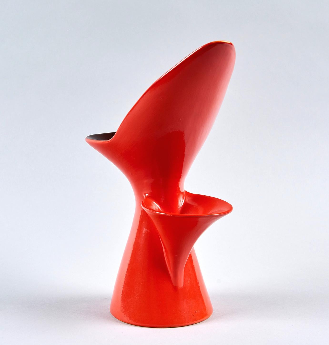 Modern Vase by Antonia Campi For Sale