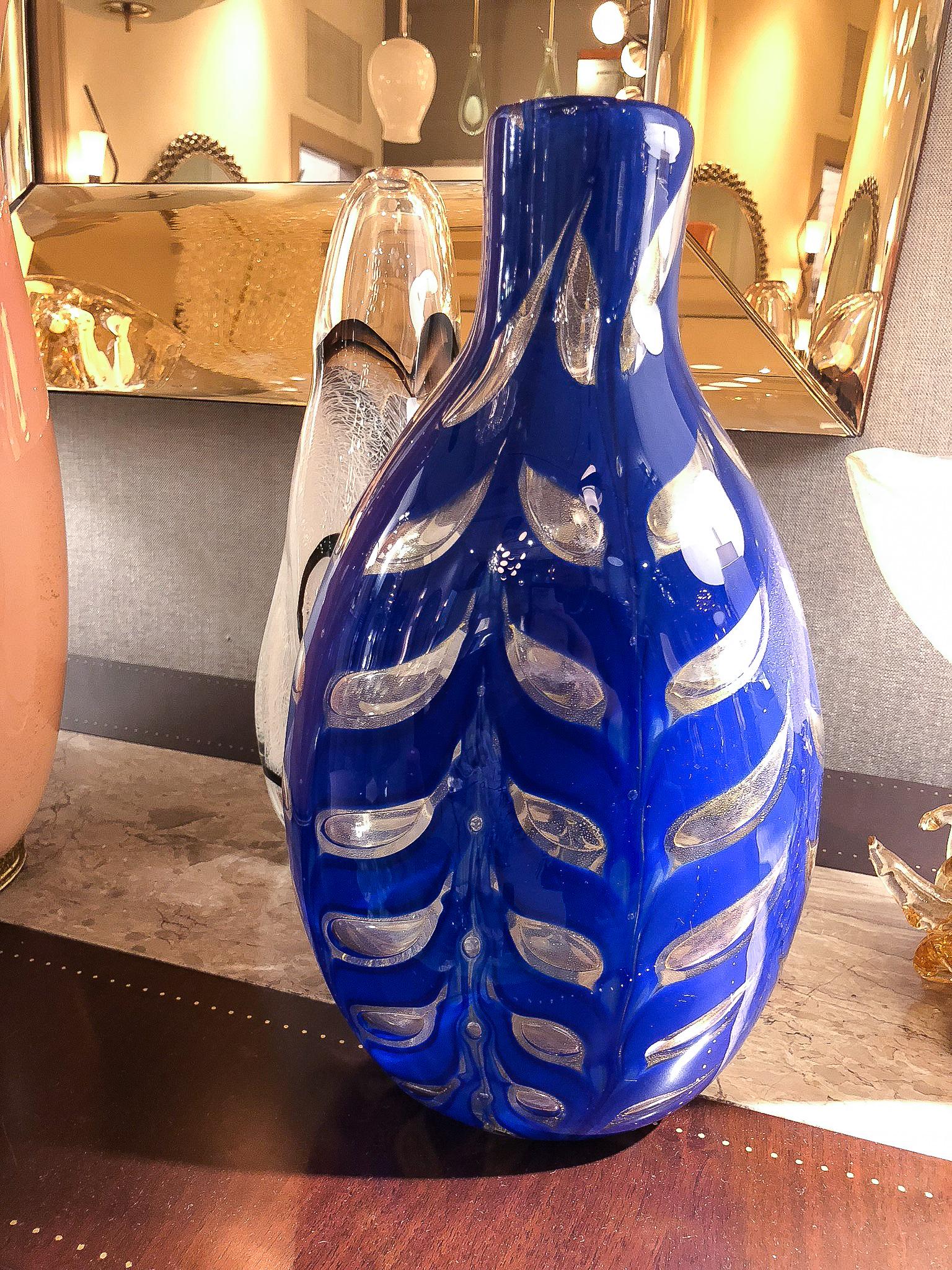Vase by Barovier & Toso, Italy, 1950s In Good Condition For Sale In New York, NY