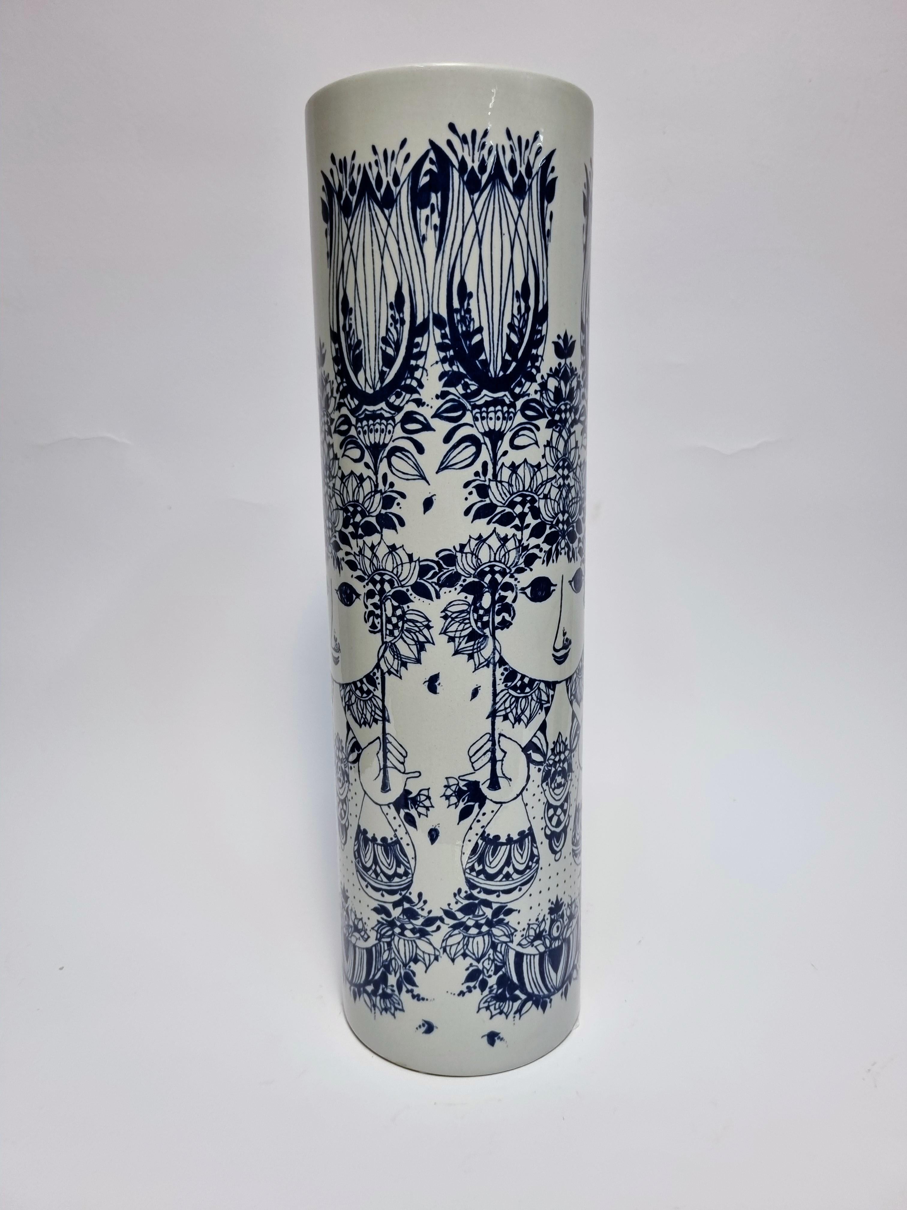 20th Century Vase by Bjørn Wiinblad for Nymølle For Sale