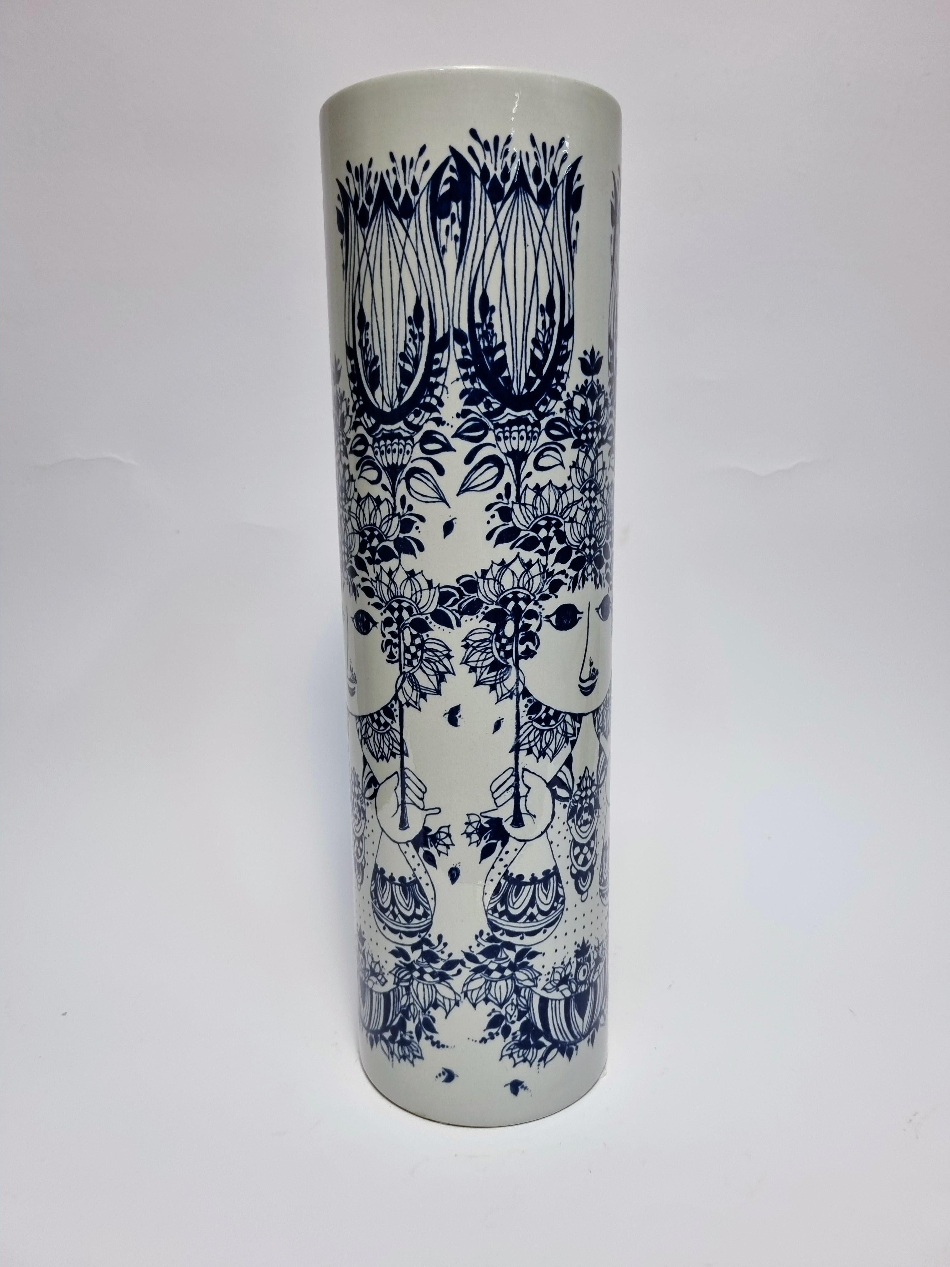 XX secolo Vaso di Bjørn Wiinblad per Nymølle in vendita