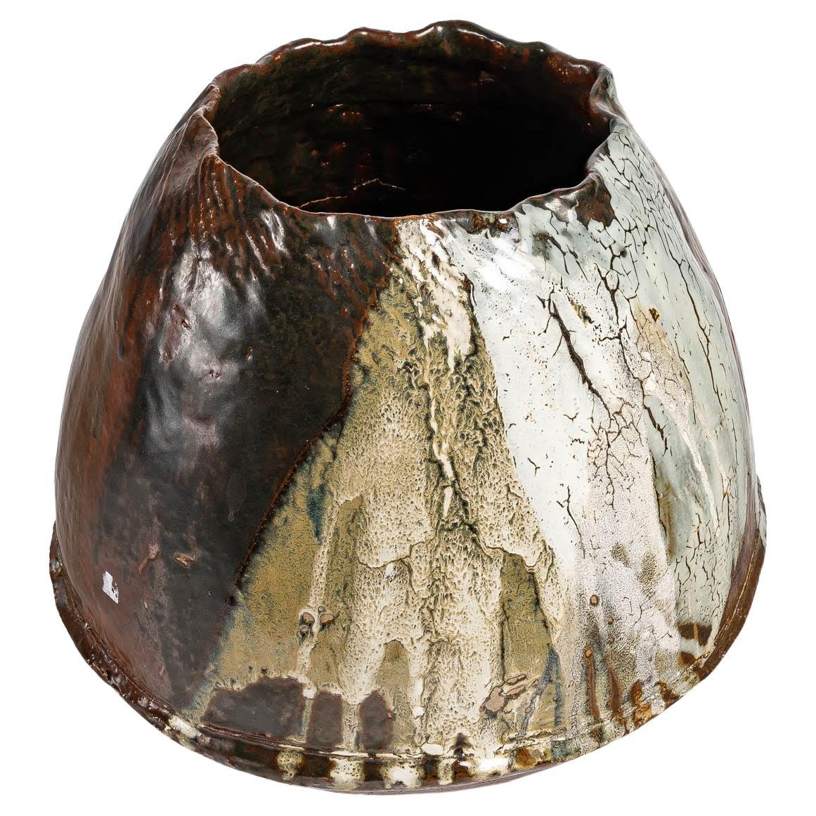 Vase, par BLAIN "La Borne".