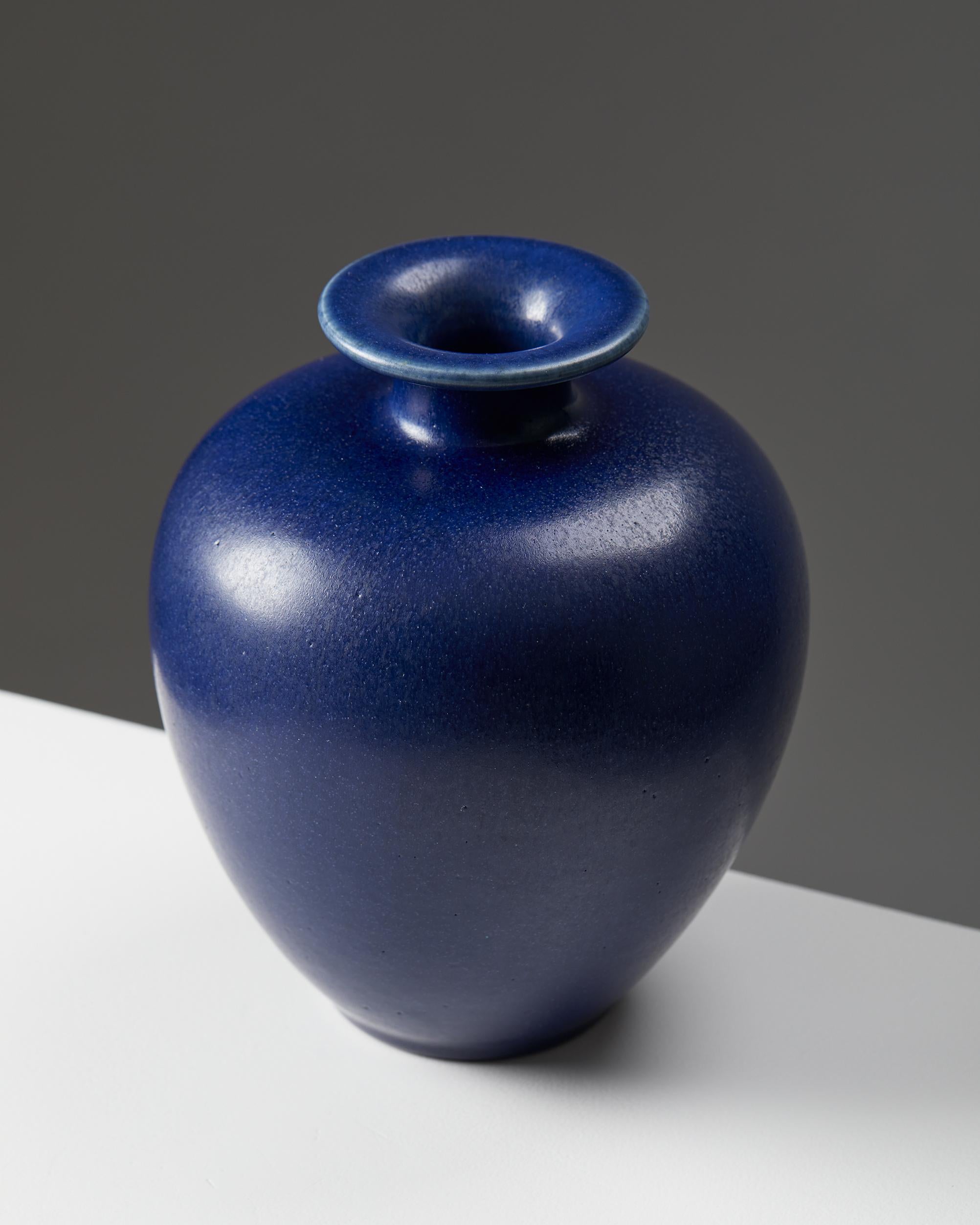 Swedish Vase by Erich & Ingrid Triller, Sweden, 1950’s For Sale