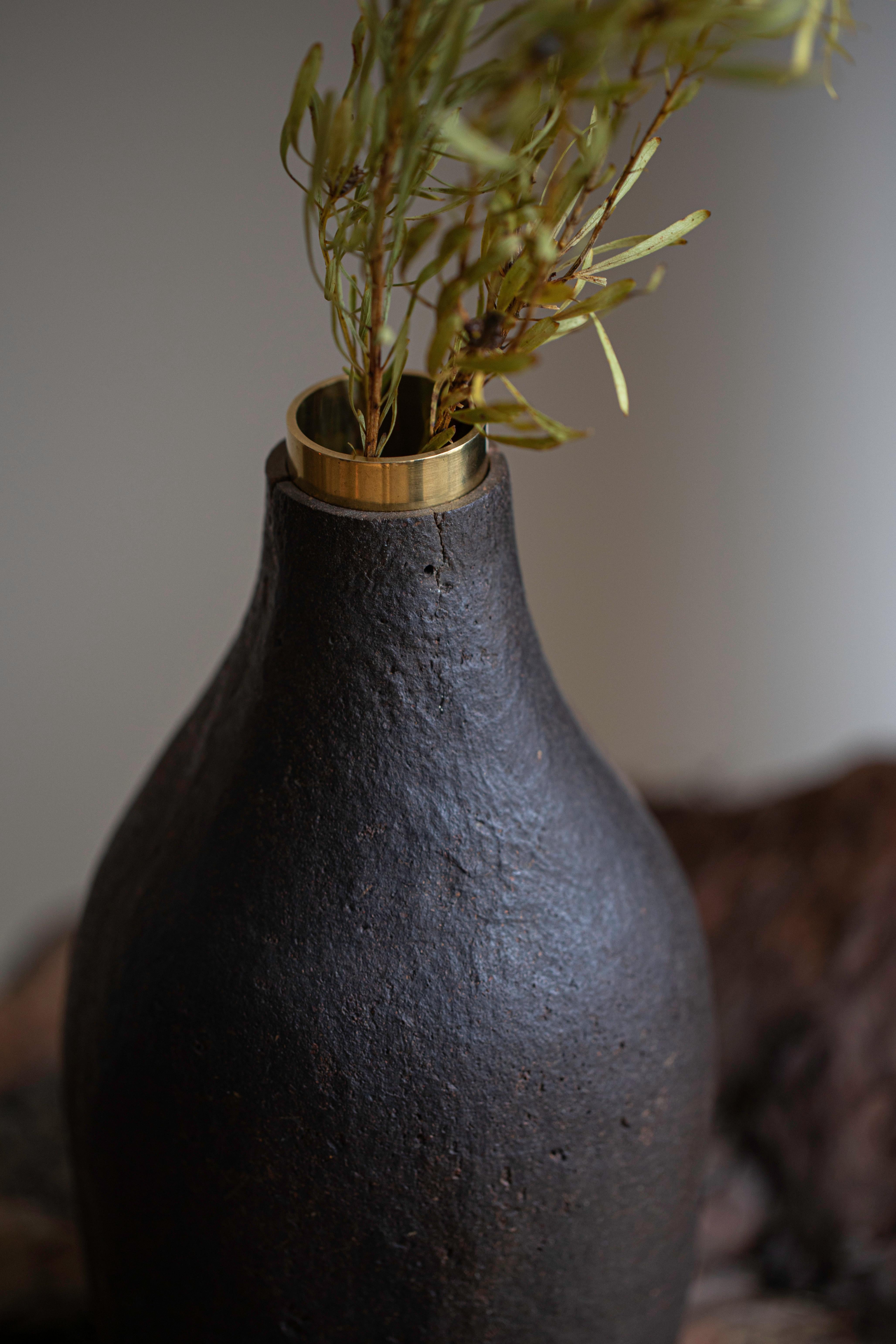 Post-Modern Vase by Evelina Kudabaite Studio For Sale