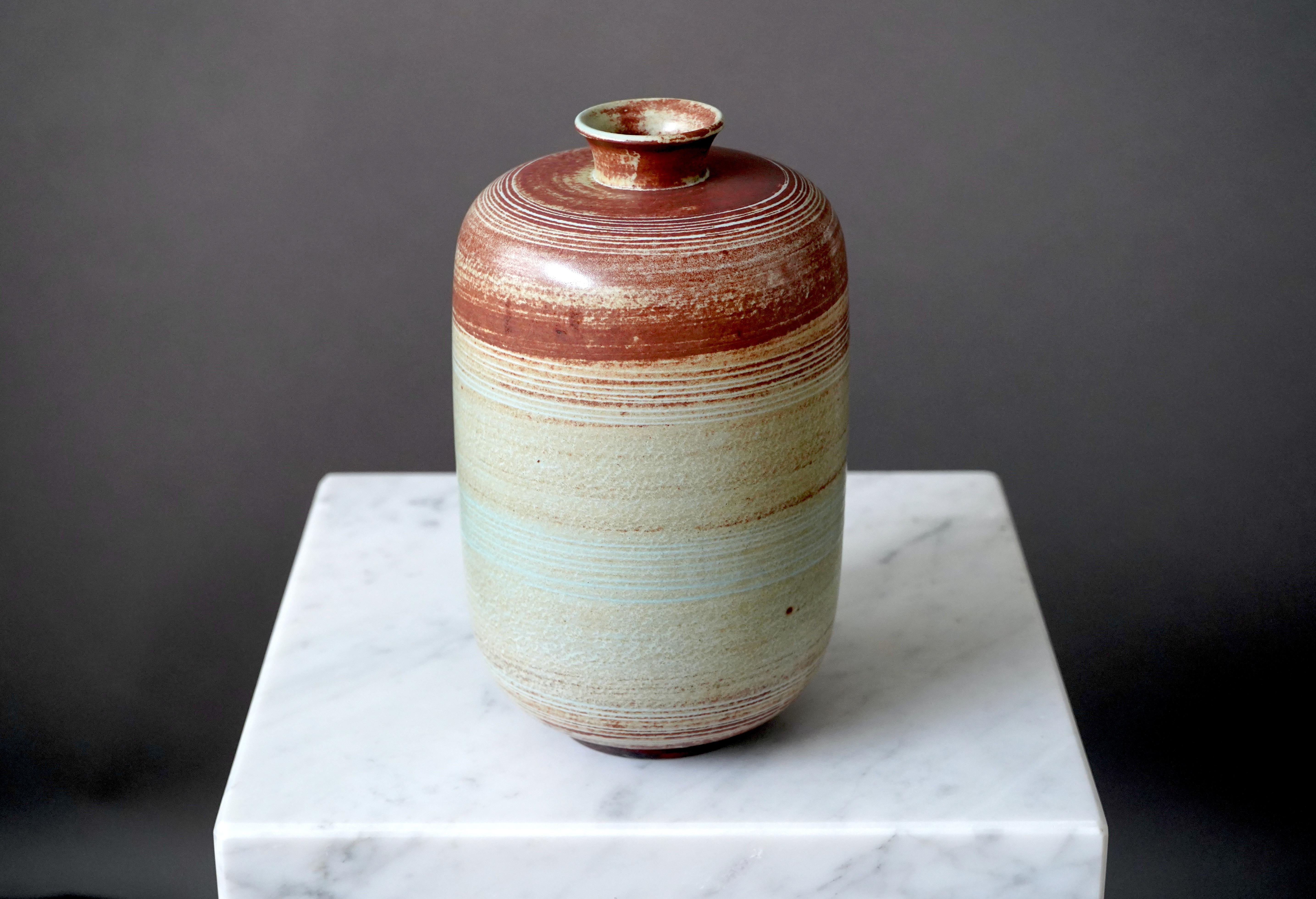 Svedese Vaso di Gertrud Lönegren, Rörstrand, Svezia, anni '30 in vendita
