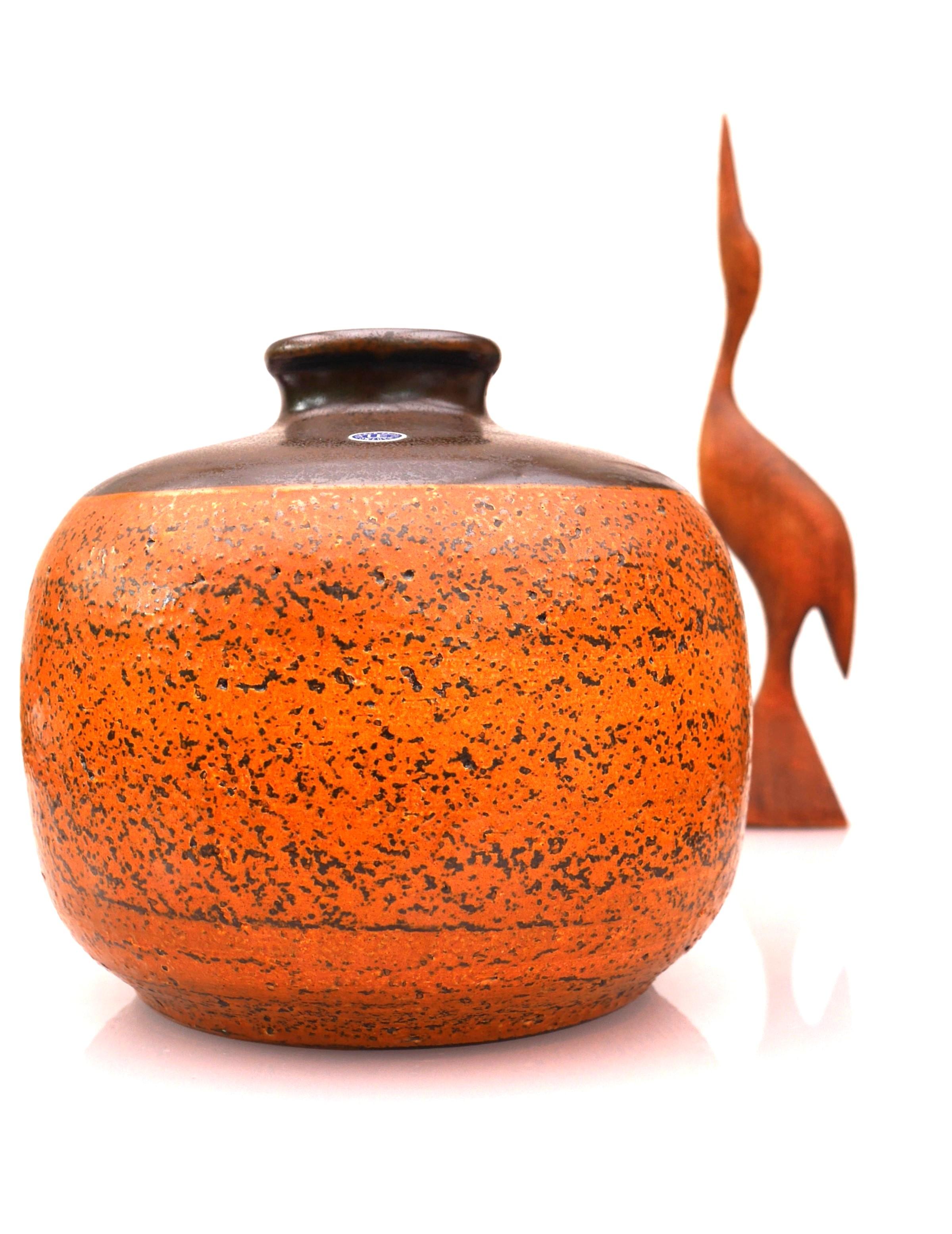 Glazed Vase by Göran Andersson for Upsala Ekeby, Sweden, 1960s