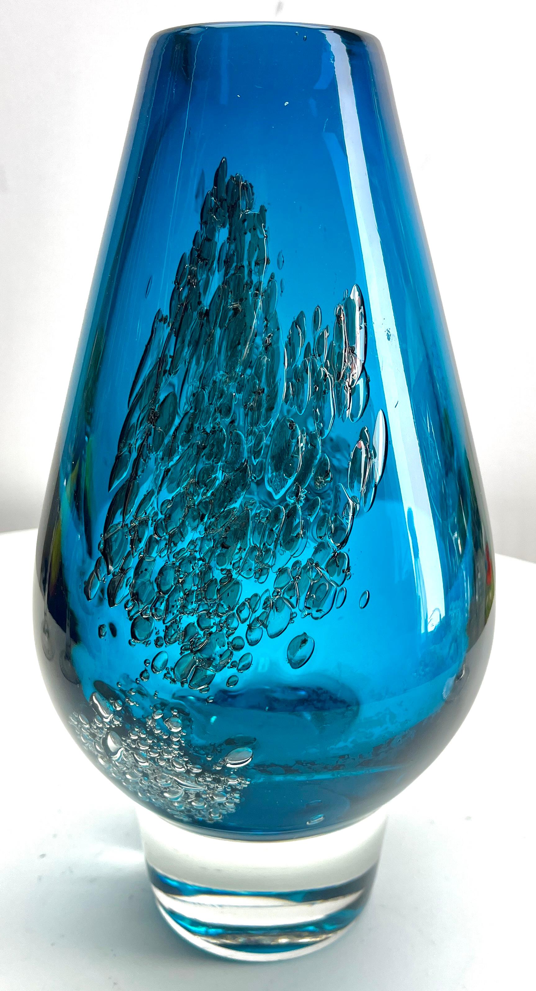 Vetro Vaso di Heinrich Löffelhardt per Schott Zwiesel, anni '50 in vendita