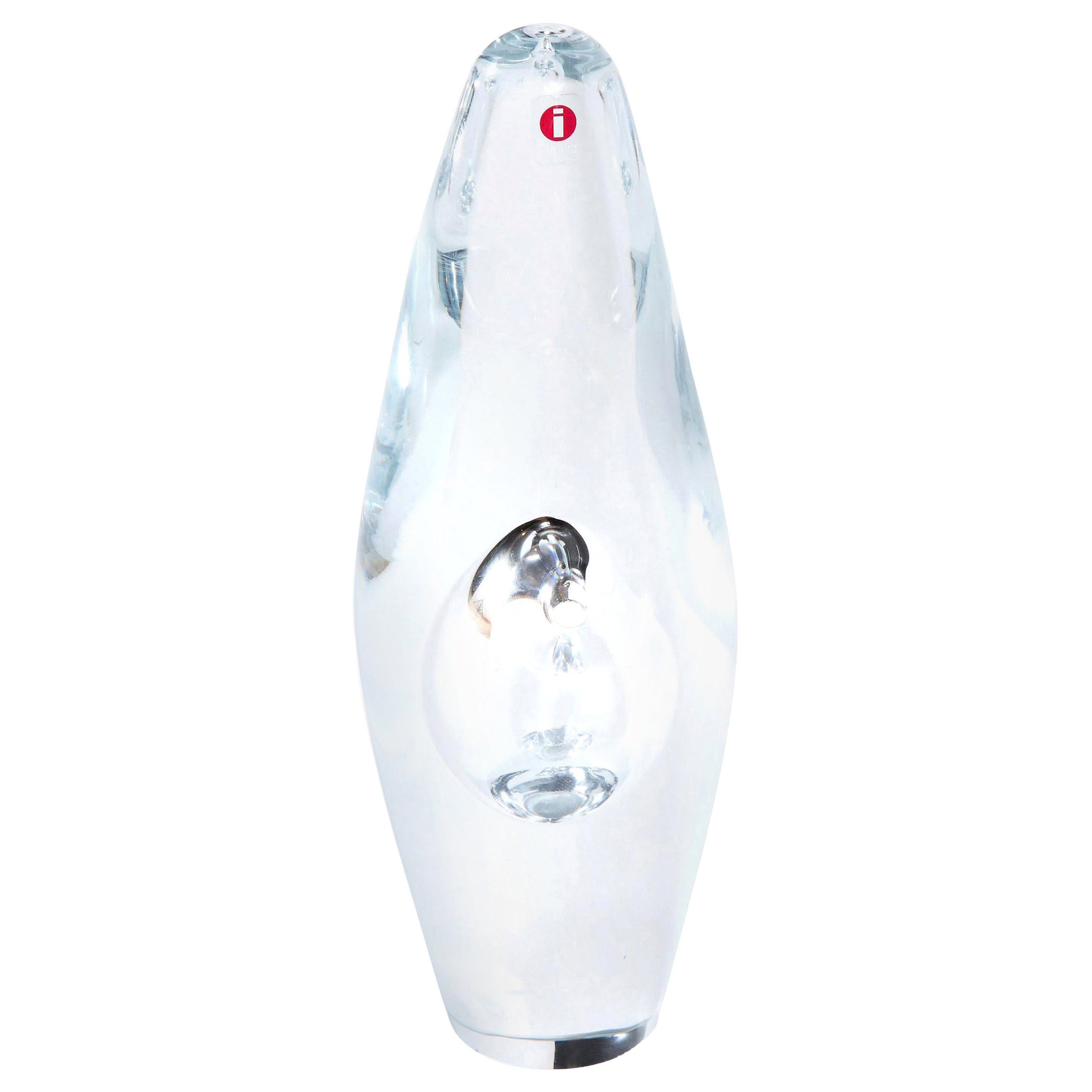 Vase, von Ittala, Orchideenvase von Timo Sarpaneva, Midcentury Design, Finnland im Angebot