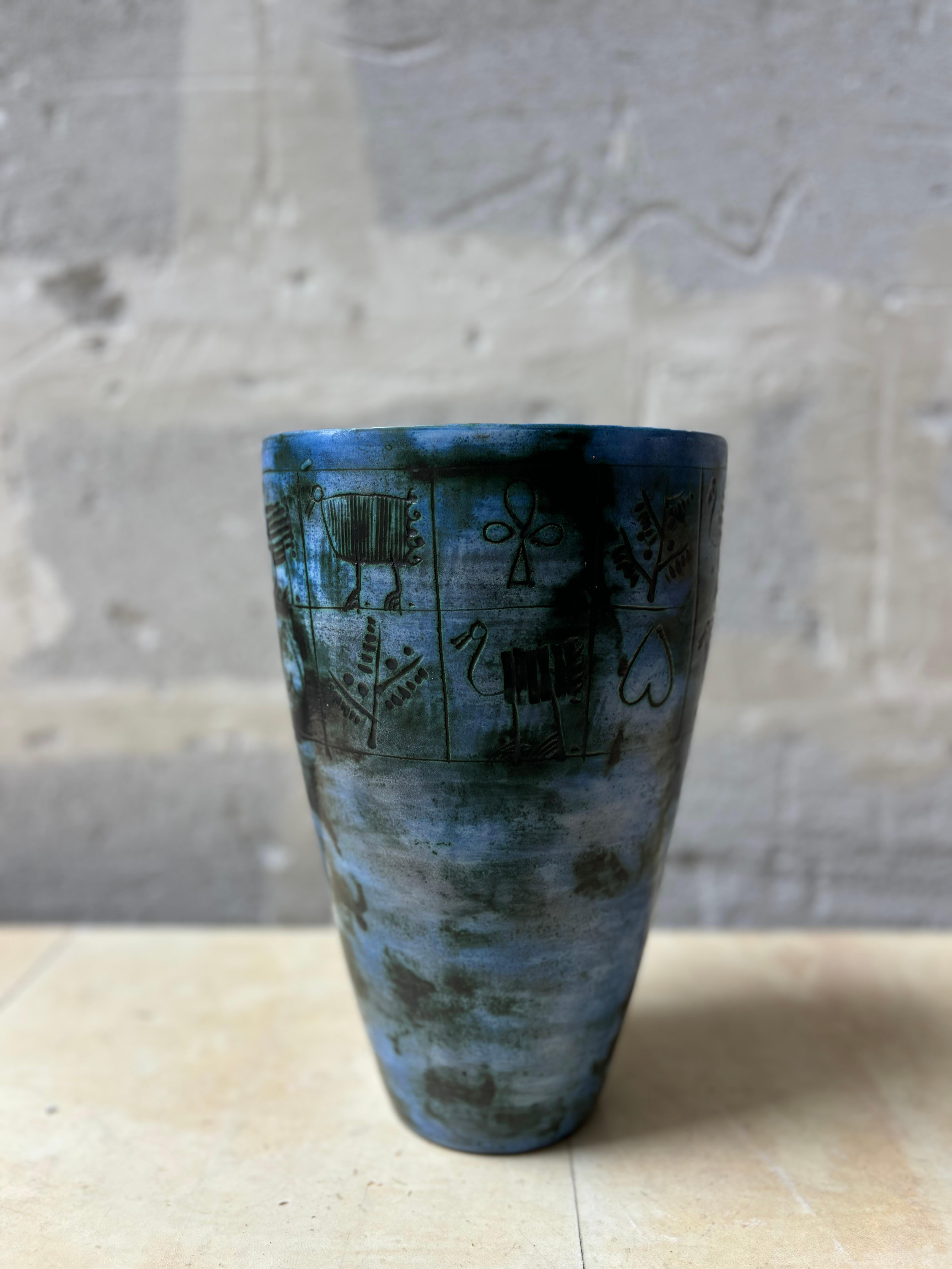 Jarrón de Jacques Blin en Bueno estado para la venta en SAINT-OUEN-SUR-SEINE, FR