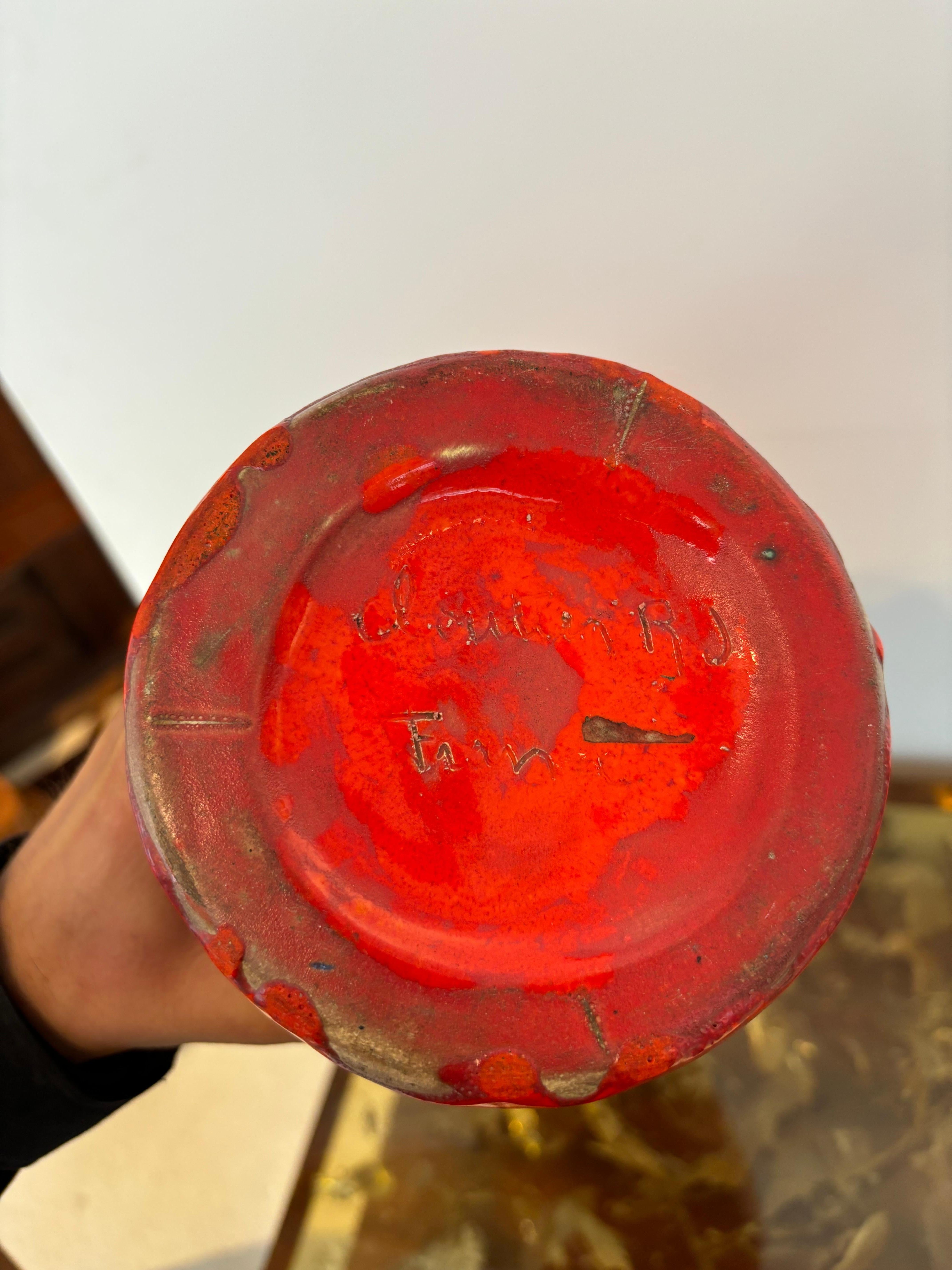 Vase par les frères Cloutier en vente 10