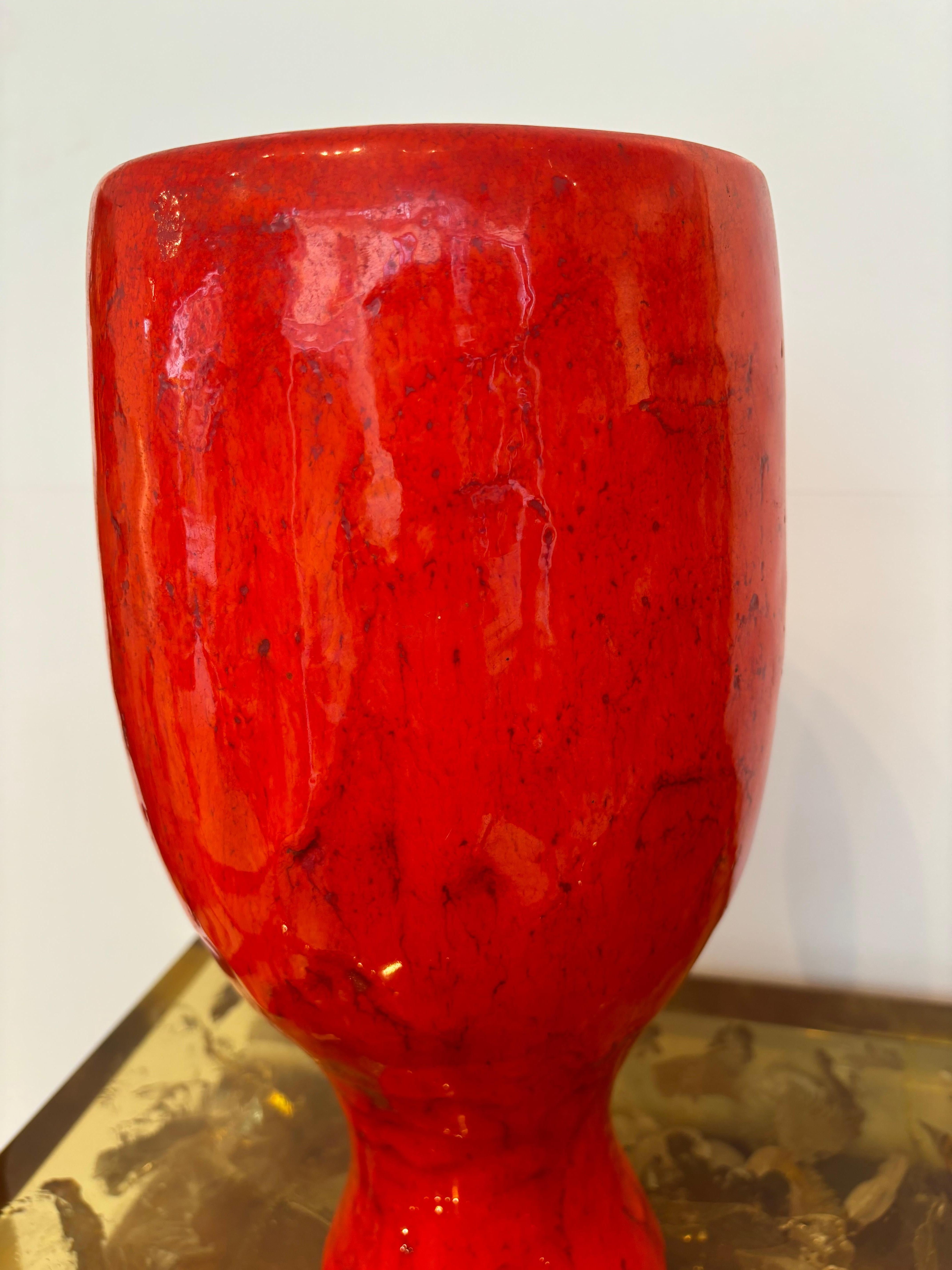Vase par les frères Cloutier en vente 13