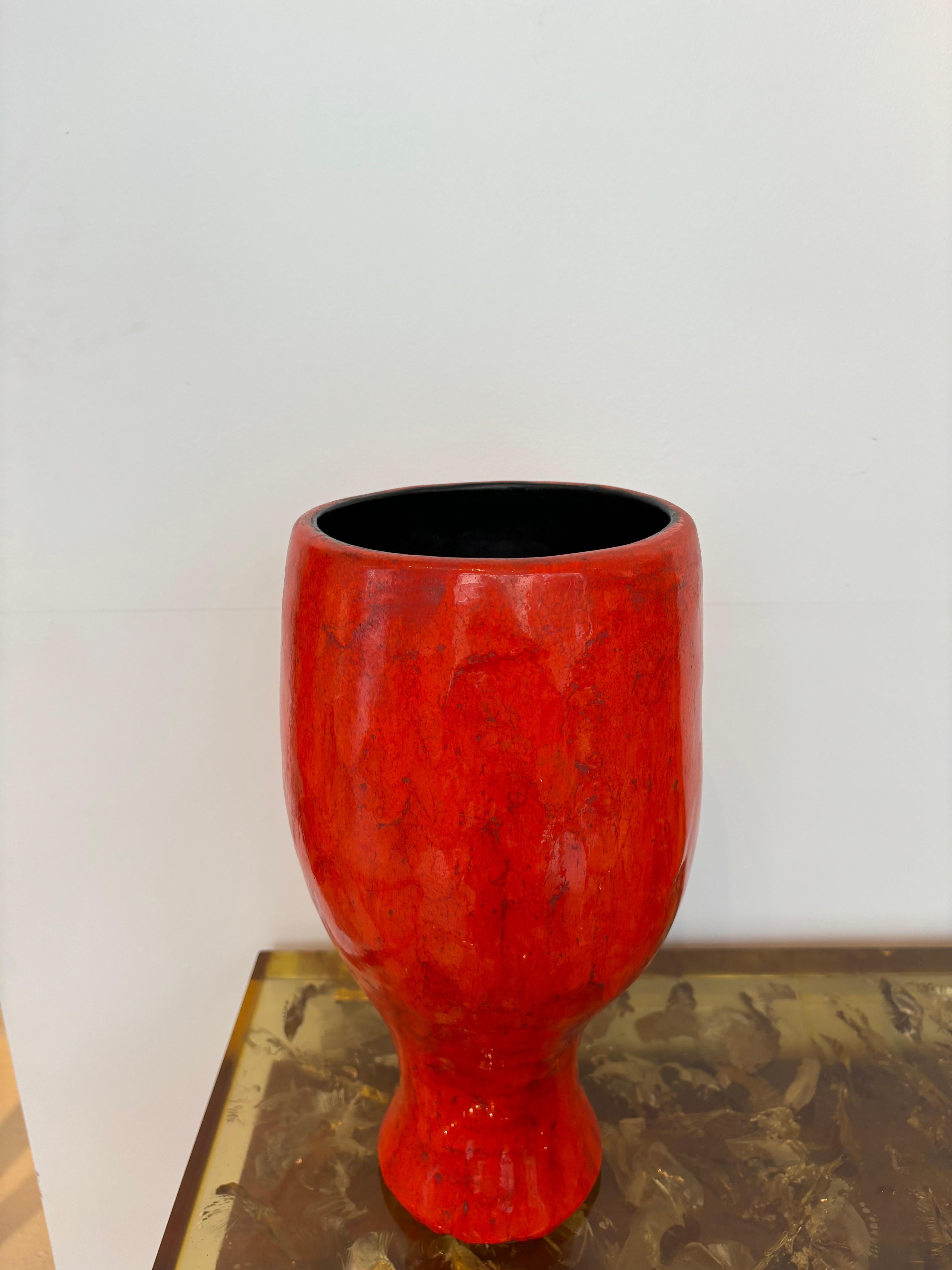 Milieu du XXe siècle Vase par les frères Cloutier en vente
