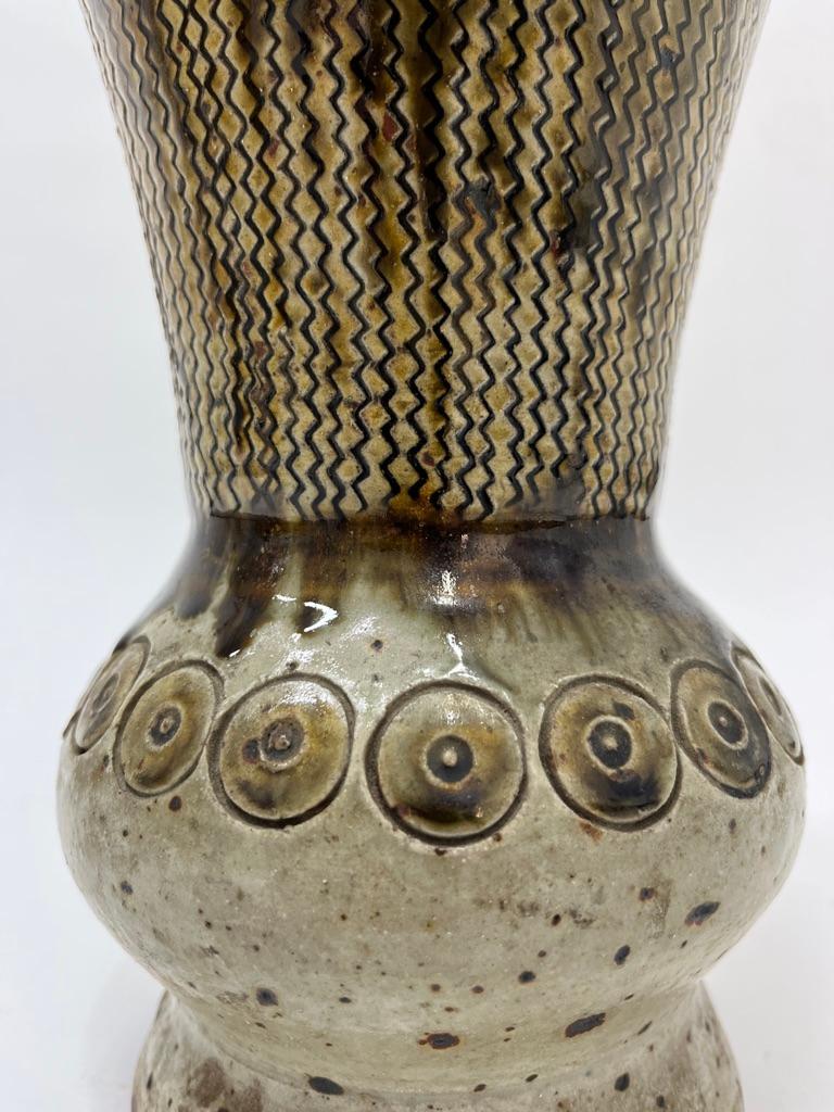 French Vase by Lucien Talbot, La Borne, 1940 For Sale