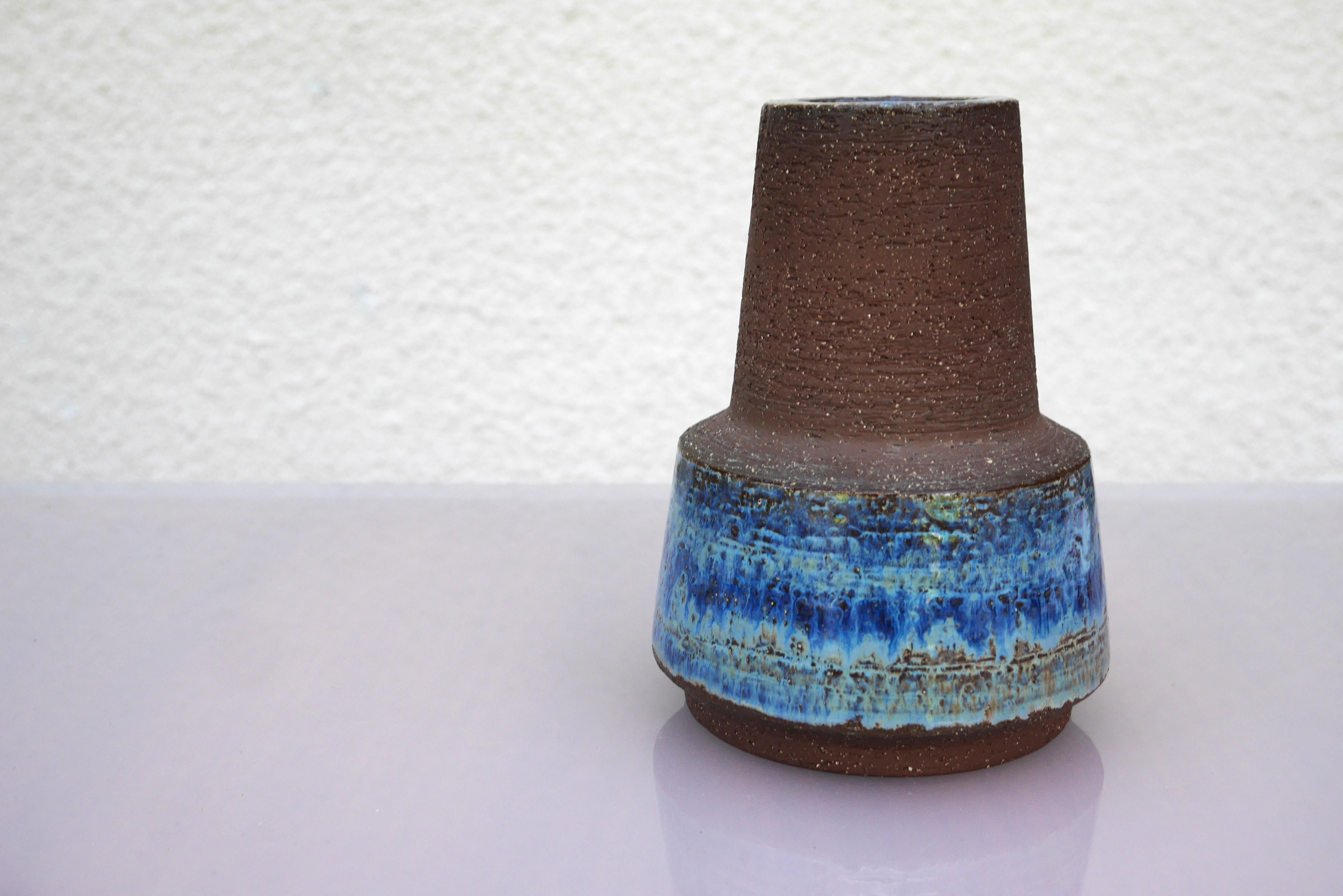 Mid-20th Century Vase by Michael Andersen for Bornholm. For Sale