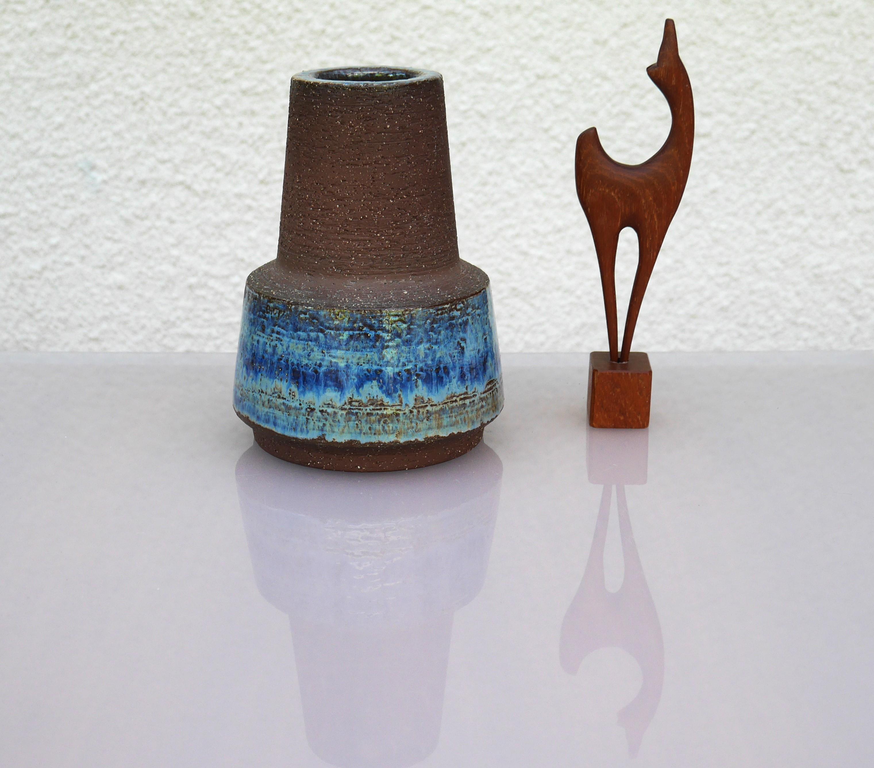 Ceramic Vase by Michael Andersen for Bornholm. For Sale