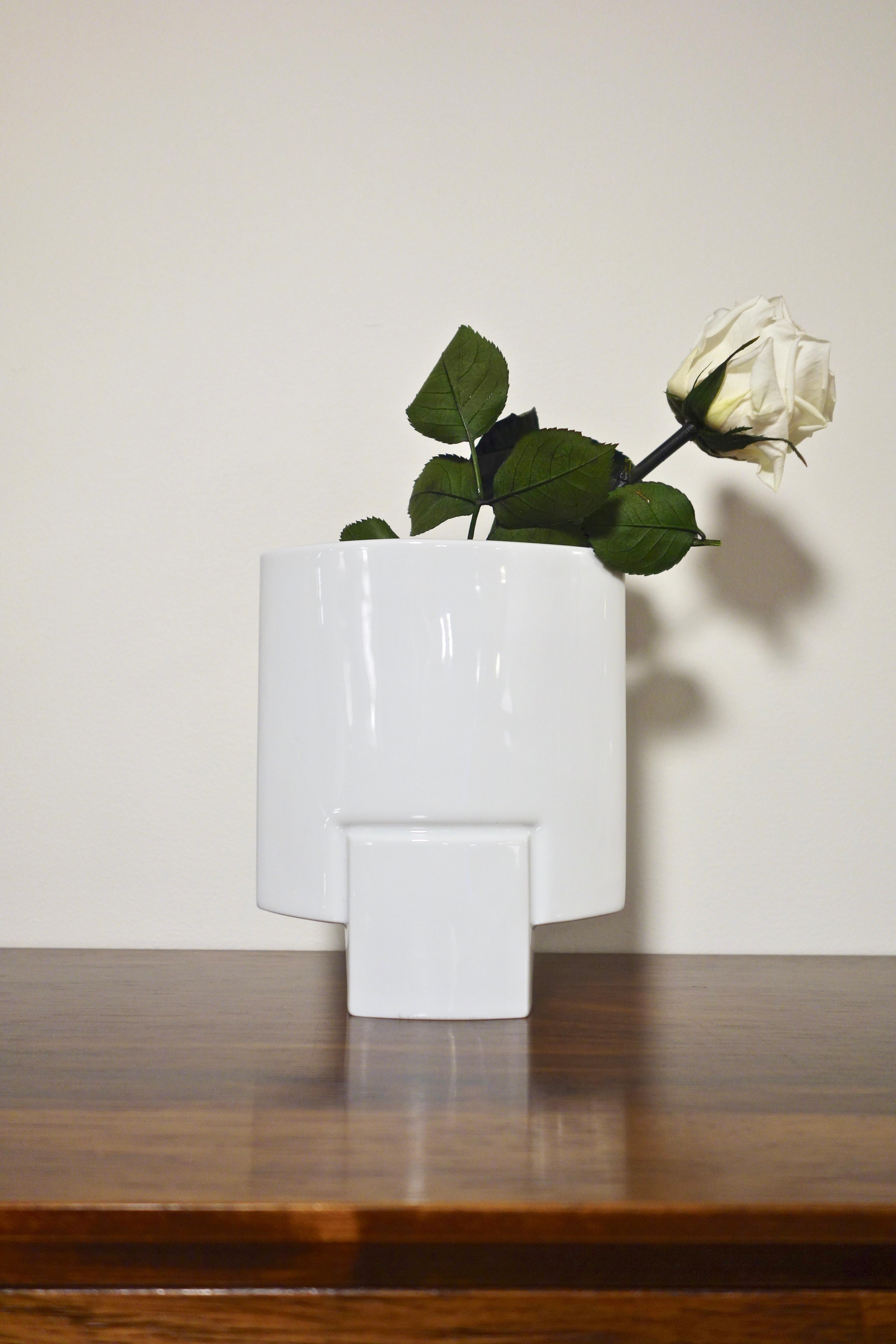 Ceramic Vase by Michael Boehm for Rosenthal, Germany 1980's For Sale